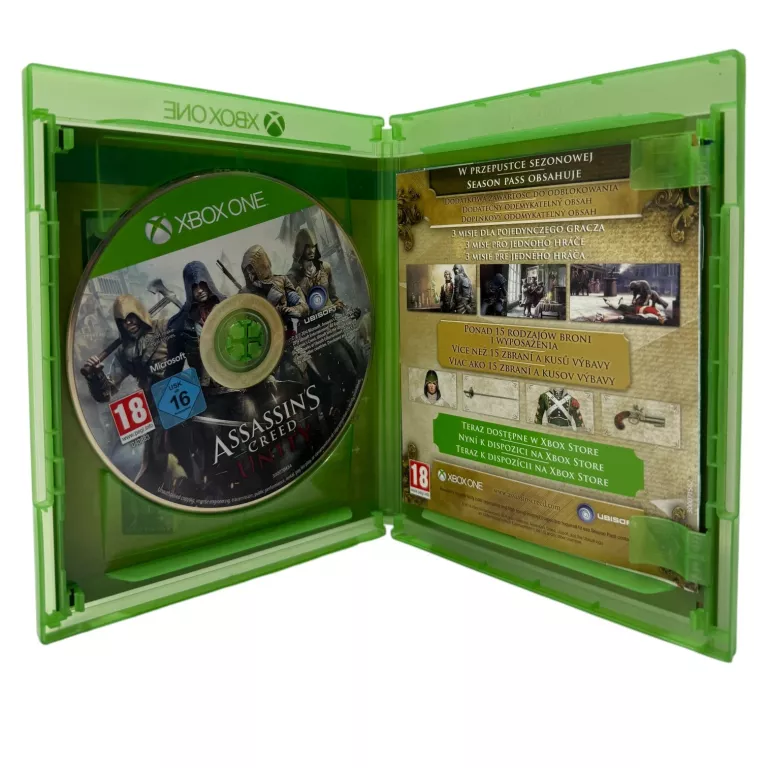 XONE ASSANSINS CREED UNITY