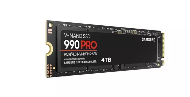 SAMSUNG 990 PRO SSD 4TB M.2 PCIE GEN4 NVME MZ-V9P4T0BW 8806094947205