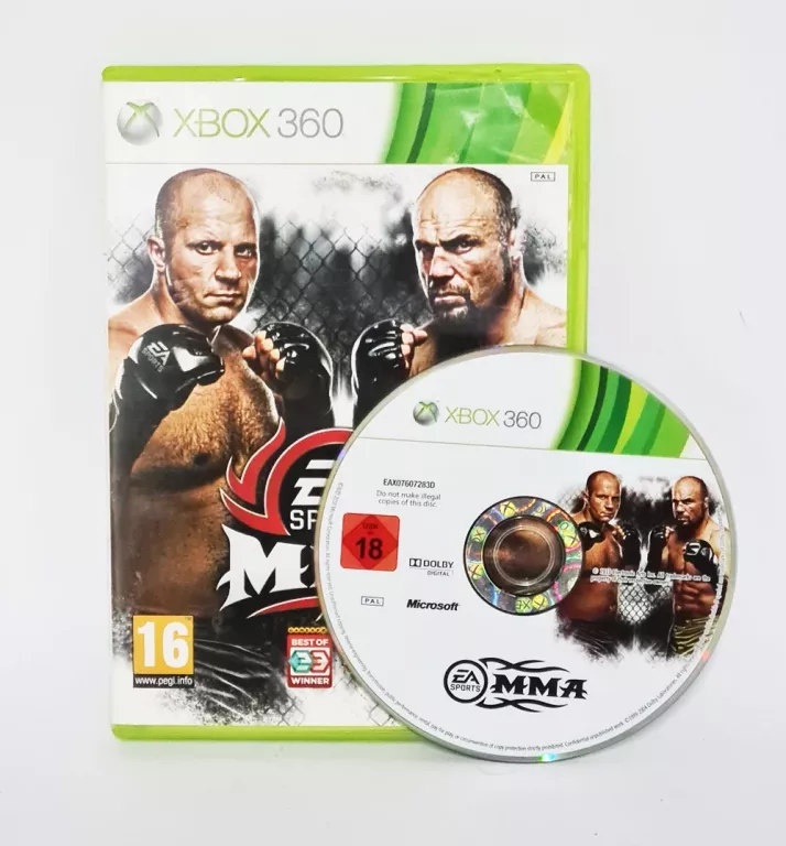 GRA NA XBOX 360 MMA
