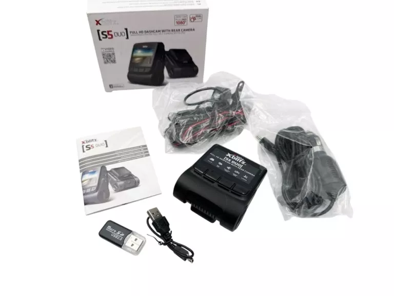 WIDEOREJESTRATOR SAMOCHODOWY XBLITZ S5 DUO