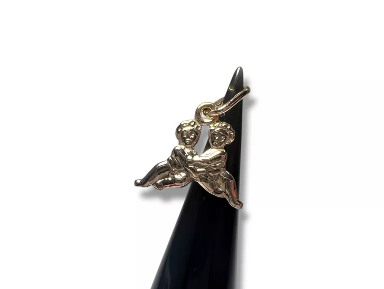 ZŁOTA ZAWIESZKA BLIŹNIĘTA 1,39G/585/1CM