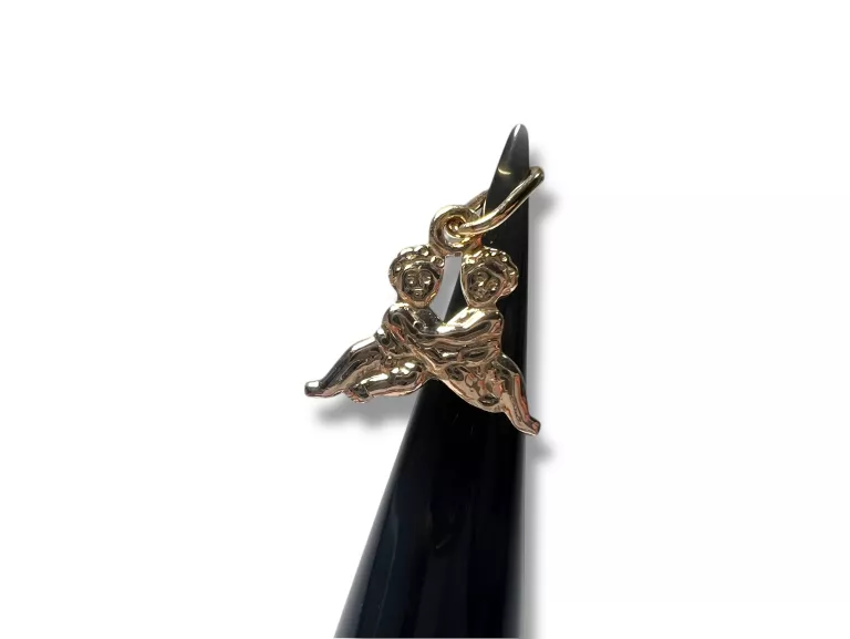 ZŁOTA ZAWIESZKA BLIŹNIĘTA 1,39G/585/1CM