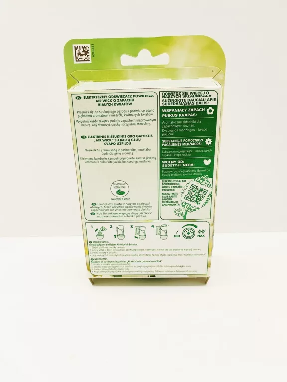 AIR WICK ODŚWIEŻACZ POWIETRZA + WKŁAD BIAŁE KWIATY 19ML