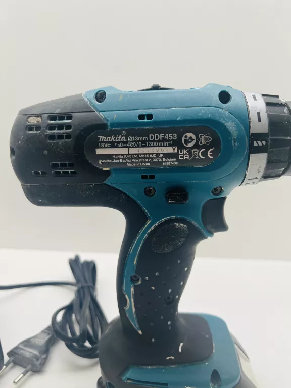 WKRĘTARKA MAKITA DDF453 + AKU 2.0 + ŁADOWARKA