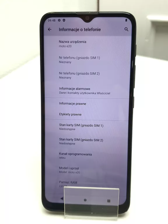 TELEFON MOTOROLA E20 2/32