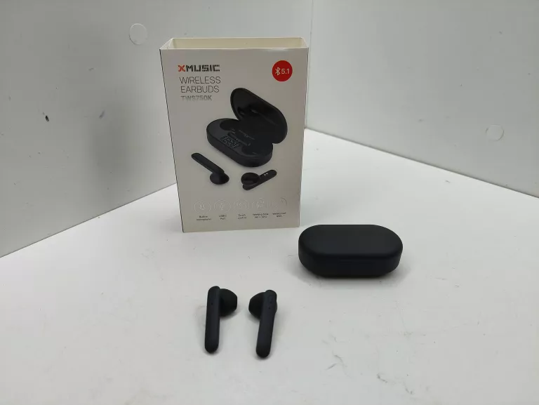 DOUSZNE SŁUCHAWKI BEZPRZEWODOWE XMUSIC TWS750K