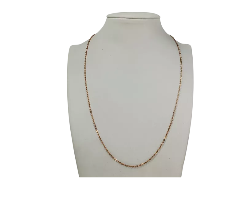 ZŁOTY ŁAŃCUSZEK ROLO P: 585 W: 3,91G R: 57CM