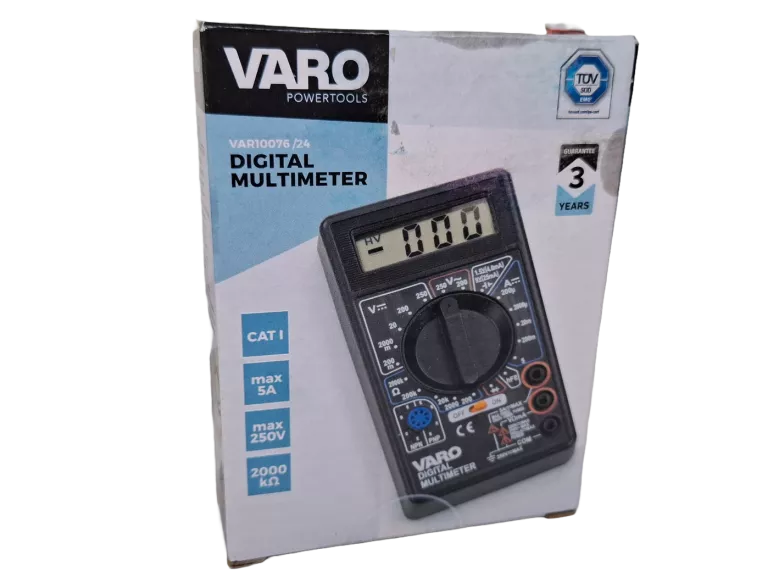 MULTIMETR CYFROWY VARO VAR10076/23