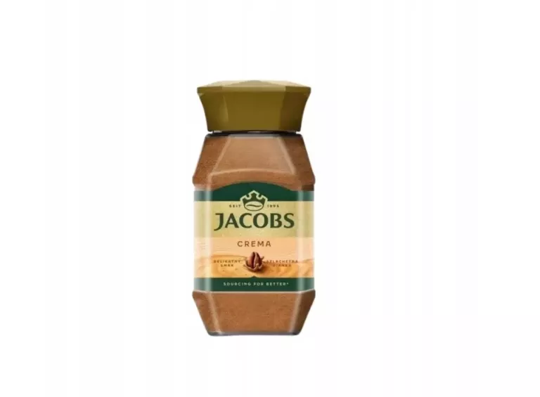 JACOBS CREMA KAWA ROZPUSZCZALNA DELIKATNY SMAK SZLACHETNA PIANKA 200 G
