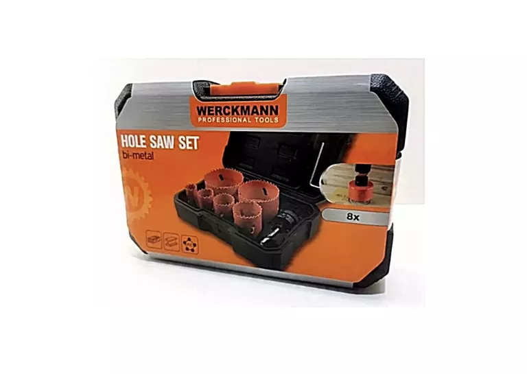 ZESTAW OTWORNIC WERCKMANN HOLE SAW SET BI-METAL
