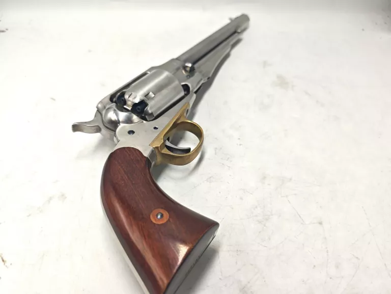 REWOLWER CZARNOPROCHOWY UBERTI NEW IMPROVED ARMY 1858 KAL 44 + AKCESORIA
