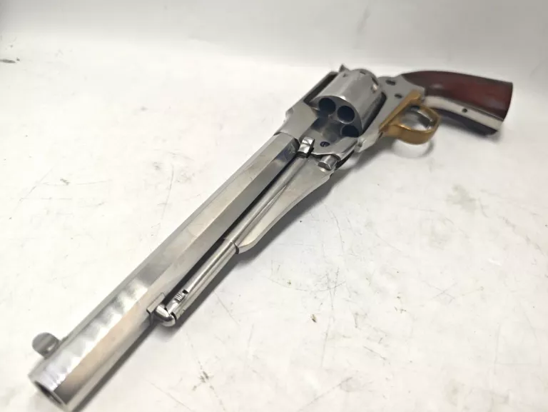REWOLWER CZARNOPROCHOWY UBERTI NEW IMPROVED ARMY 1858 KAL 44 + AKCESORIA