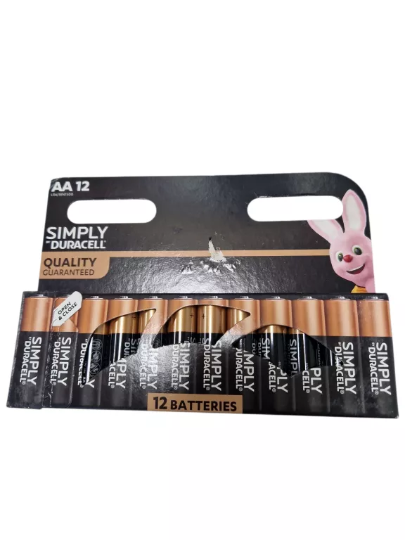 BATERIA ALKALICZNA DURACELL AA (R6) 12 SZT.