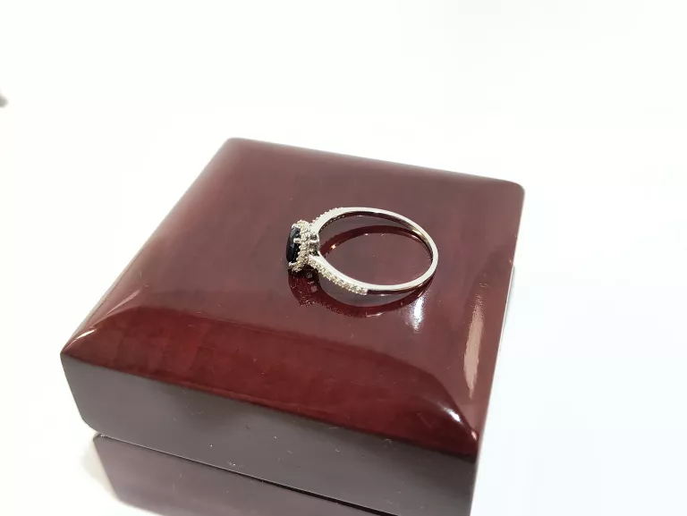 ZŁOTY PIERŚCIONEK DIAMENT 0.15CT P375 1,28G R15