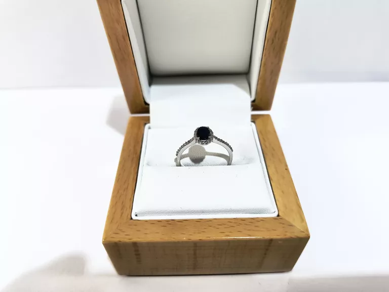 ZŁOTY PIERŚCIONEK DIAMENT 0.15CT P375 1,28G R15