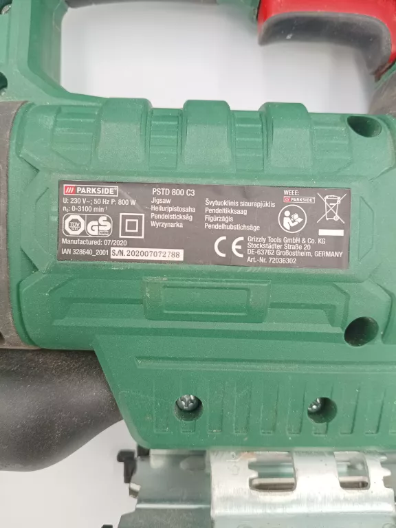 WYRZYNARKA PARKSIDE PSTD 800 C3