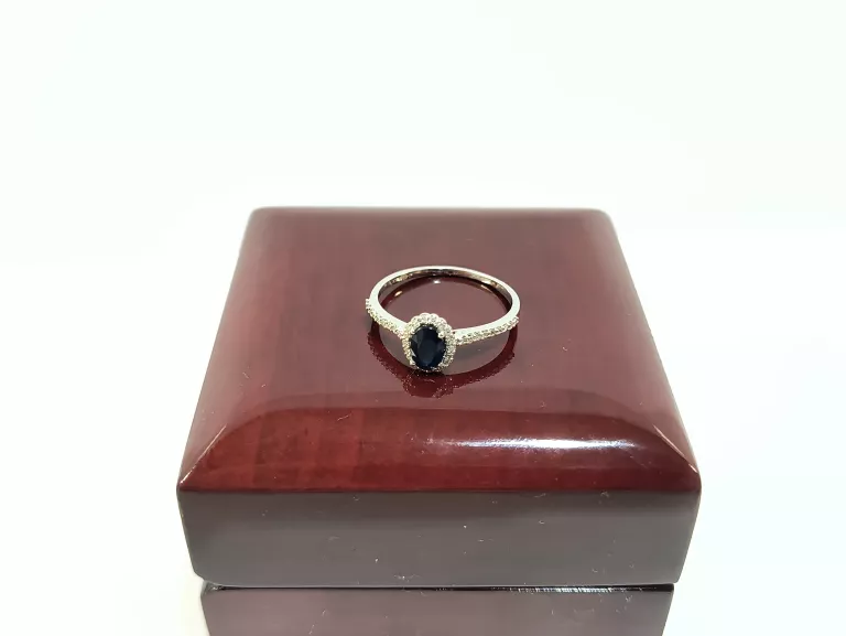 ZŁOTY PIERŚCIONEK DIAMENT 0.15CT P375 1,28G R15