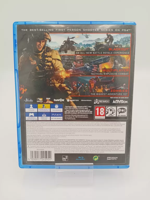 GRA NA PS4 CALL OF DUTY BLACK OPS IIII