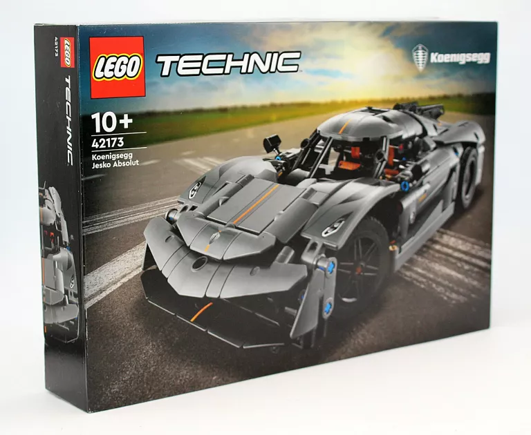 KLOCKI LEGO TECHNIC 42173 SZARY HIPERSAMOCHÓD KOENIGSEGG JESKO ABSOLUT