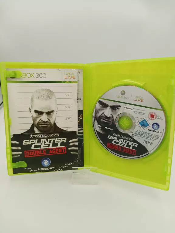 GRA NA XBOX 360 TOM CLANCY'S SPLINTER CELL DOUBLE AGENT