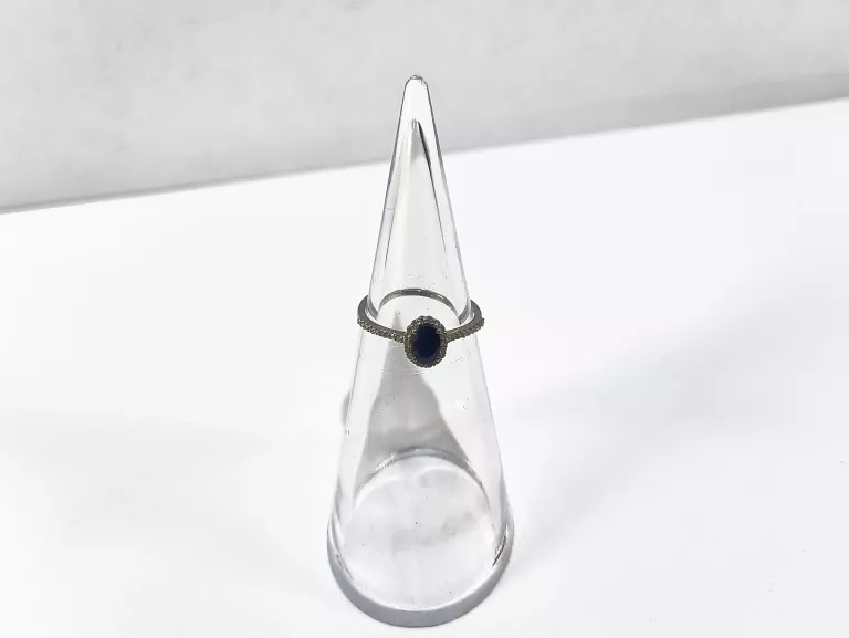 ZŁOTY PIERŚCIONEK DIAMENT 0.15CT P375 1,28G R15