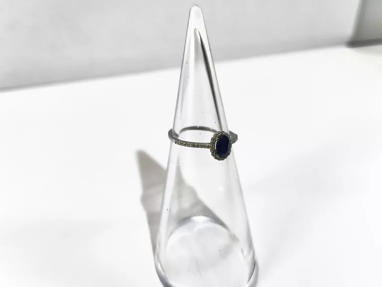 ZŁOTY PIERŚCIONEK DIAMENT 0.15CT P375 1,28G R15