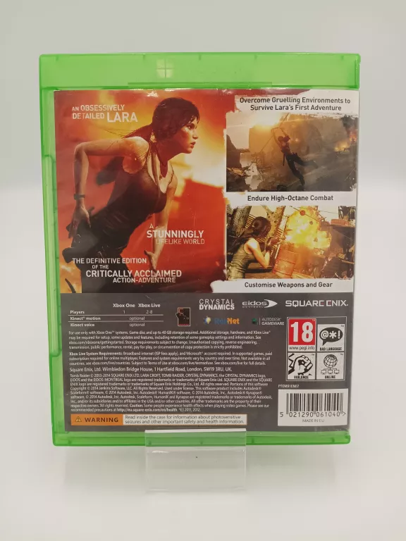 GRA NA XBOX ONE TOMB RAIDER DEFINITIVE EDITION