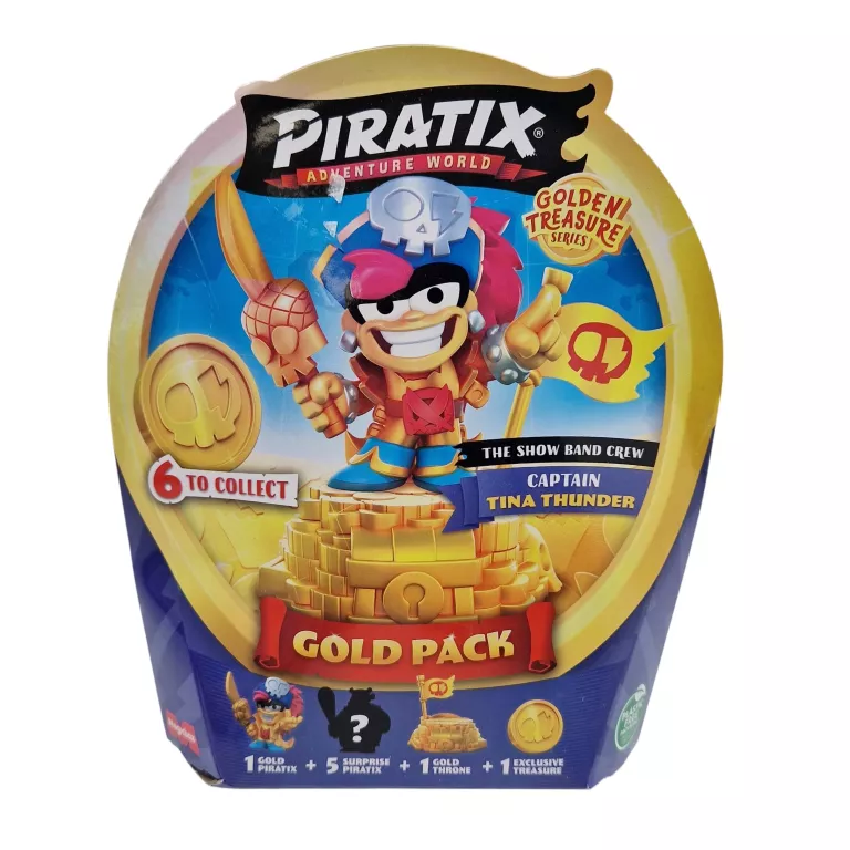 PIRATIX GOLD PACK THE SHOW BAND CREW + KAPITAN TINA THUNDER