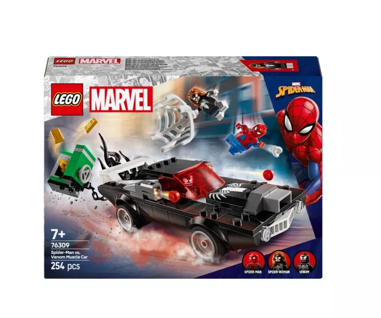 LEGO MARVEL SPIDER-MAN KONTRA MUSCLE CAR VENOMA 76309