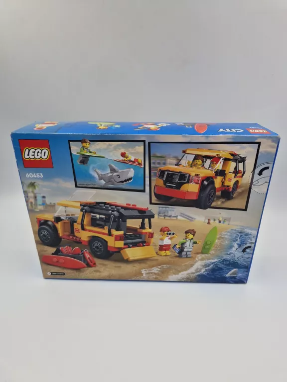 LEGO CITY 60453 FURGONETKA RATOWNIKÓW PLAŻOWYCH