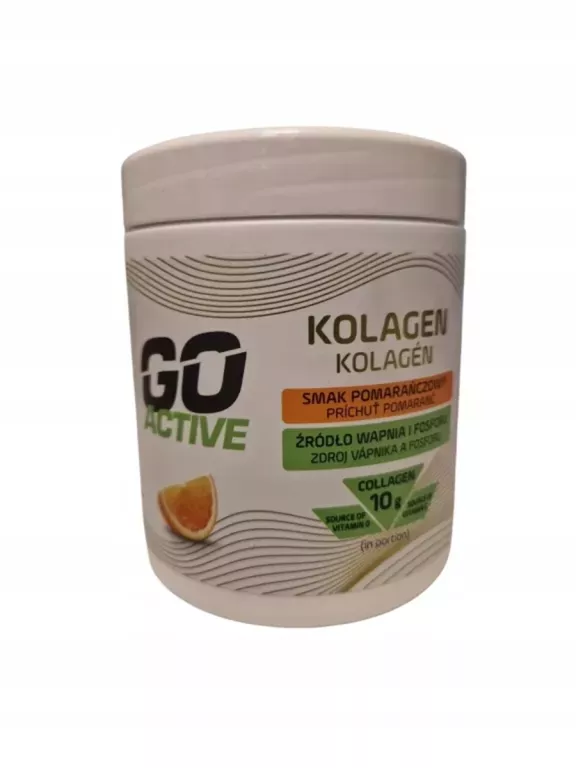 KOLAGEN GO ACTIVE POMARAŃCZA 300G 01/2027