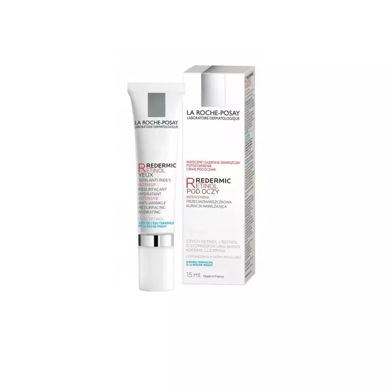 LA ROCHE-POSAY REDERMIC RETINOL 15 ML PRZECIWZMARSZCZKOWY KREM POD OCZY