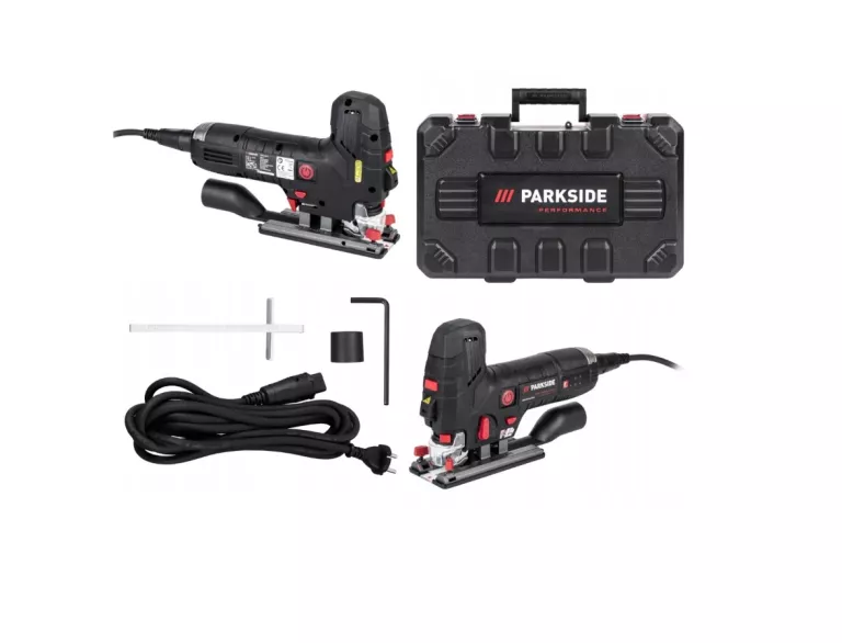 WYRZYNARKA BEZSZCZOTKOWA 550W LASER LED 26MM WALIZKA PARKSIDE PERFORMANCE