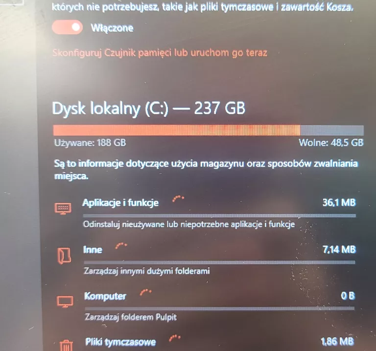 LAPTOP LENOVO LEGION 5 15ARH05 / RYZEN 4600H / GTX 1650 / 16/256GB