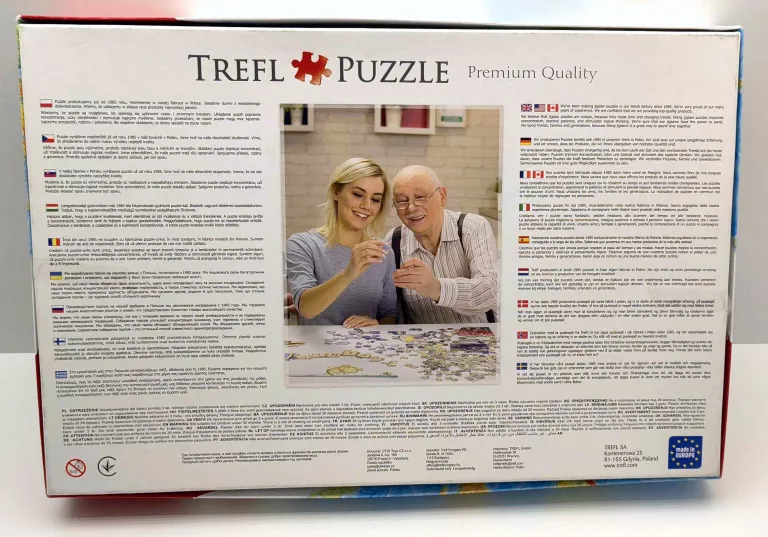 PUZZLE 1000 MAPA FIZYCZNA ŚWIATA 10463 TREFL