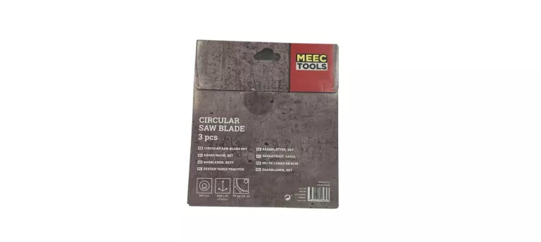 MEEC TOOLS CIRCULAR SAW BLADE 3PCS