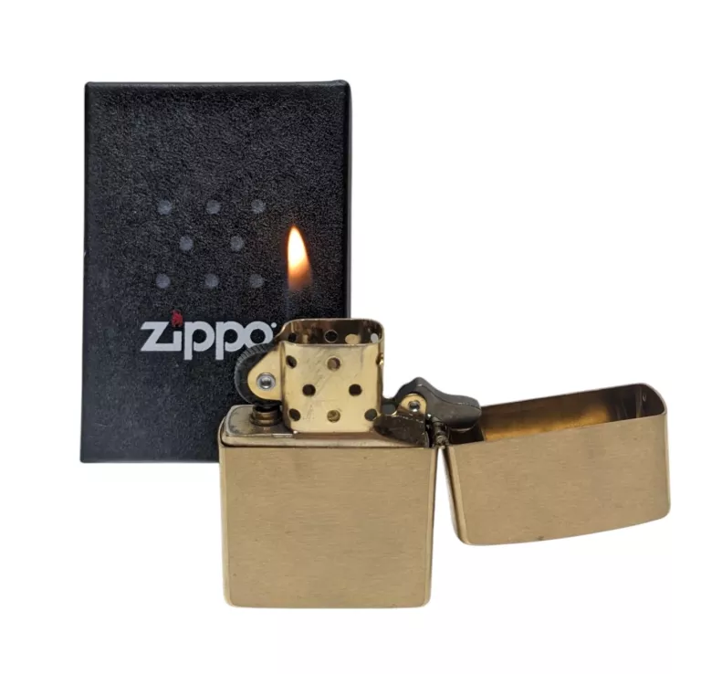 ZAPALNICZKA ZIPPO BRUSHED BRASS 60001165
