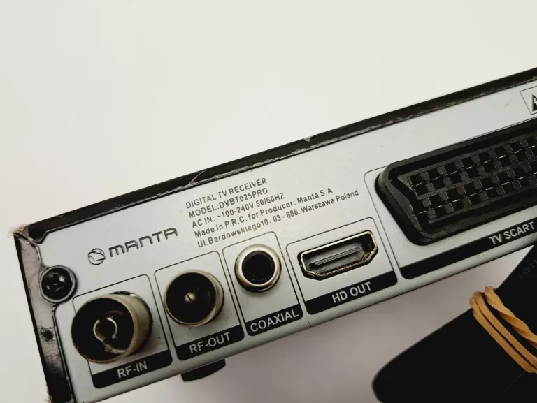 DEKODER MANTA DVBT025PRO PRO