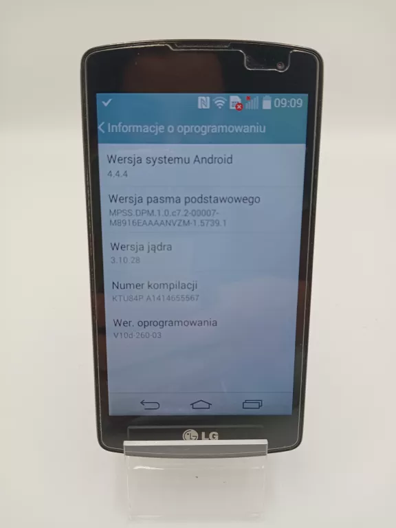 TELEFON LG F60 D390N BIAŁY+ŁAD