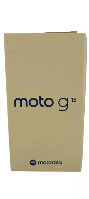 TELEFON MOTOROLA MOTO G15 KOMPLET