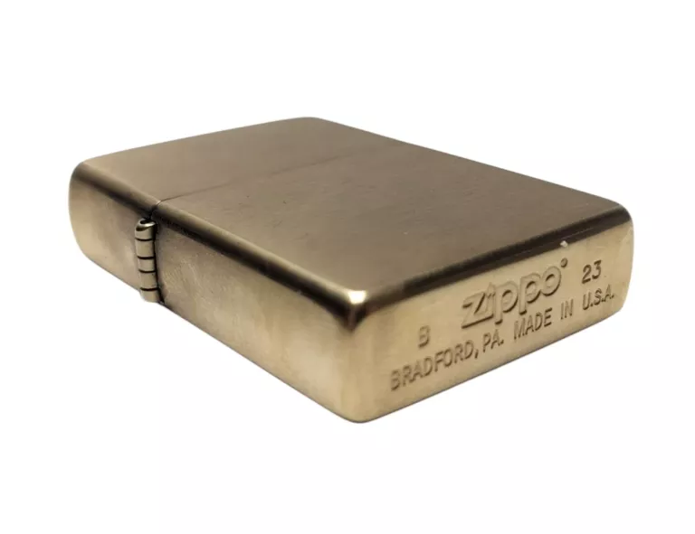 ZAPALNICZKA ZIPPO BRUSHED BRASS 60001165