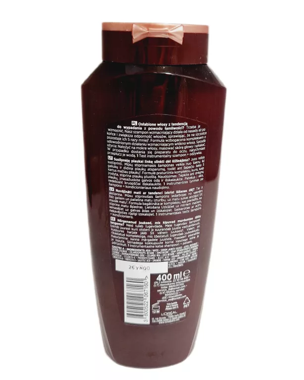 LOREAL ELSEVE SZAMPON WZMACNIAJĄCY  400ML