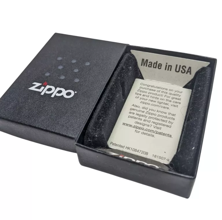 ZAPALNICZKA ZIPPO BRUSHED BRASS 60001165