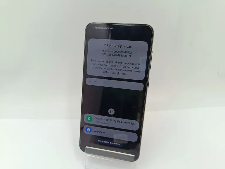 TELEFON SAMSUNG GALAXY S23+ 8GB/256GB  BLOK *POLKOMTEL* OPIS!