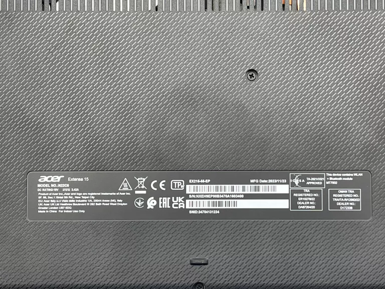 LAPTOP ACER EXTENSA 15 15,6'' FULLHD I5-1235U 16GB 512GB SSD W11