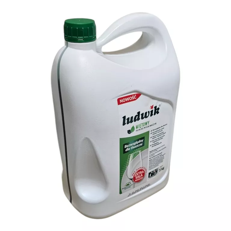 LUDWIK PŁYN DO MYCIA NACZYŃ MIĘTOWY 5L
