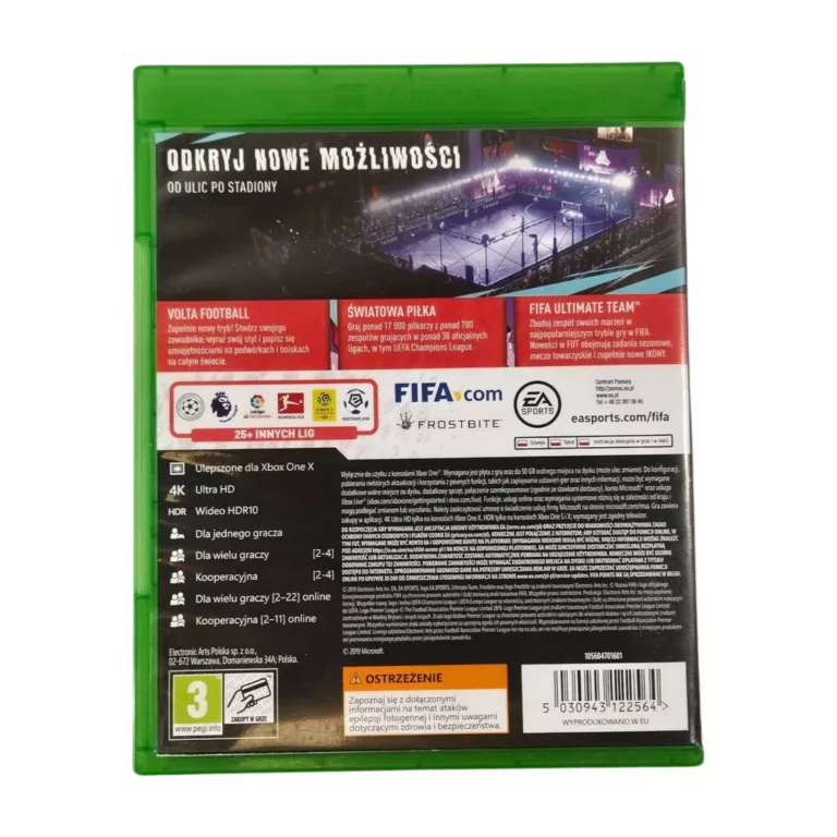 GRA XBOX ONE  FIFA 20 [PL]