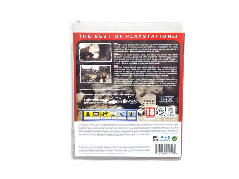 GRA NA PS3 RESISTANCE: FALL OF MAN (ESSENTIALS)