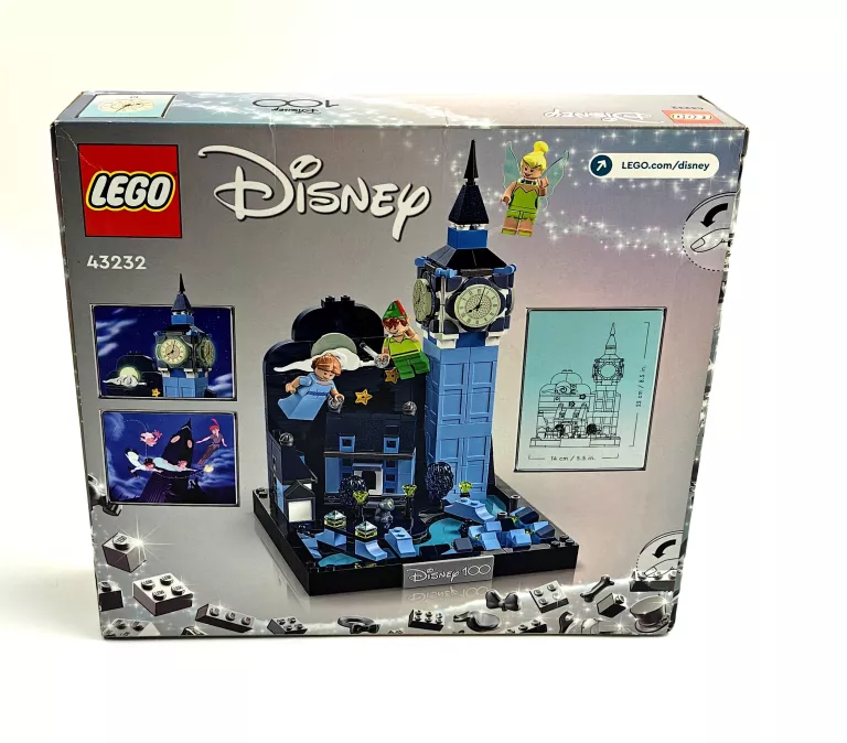 KLOCKI LEGO DISNEY - LOT PIOTRUSIA PANA I WENDY NAD LONDYNEM | 43232