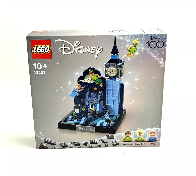 KLOCKI LEGO DISNEY - LOT PIOTRUSIA PANA I WENDY NAD LONDYNEM | 43232